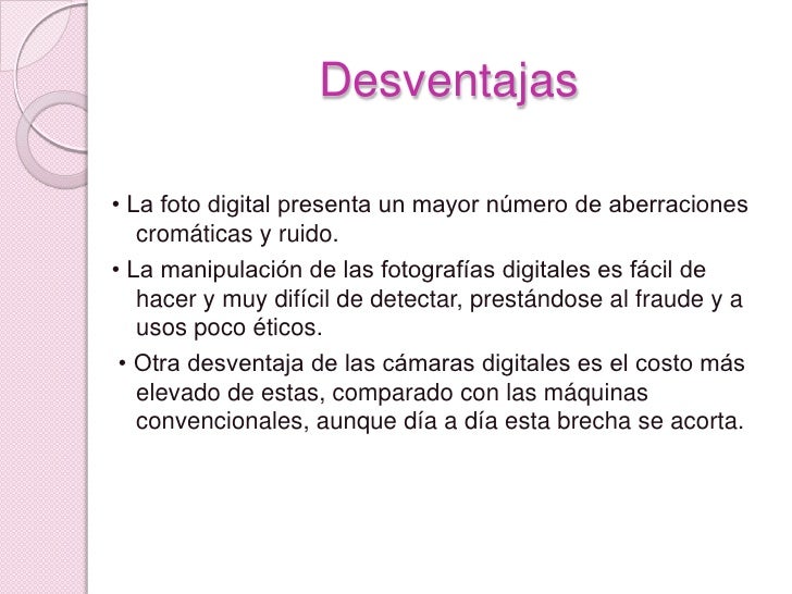 Las camaras digitales