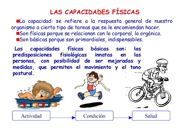 Las capacidades físicas