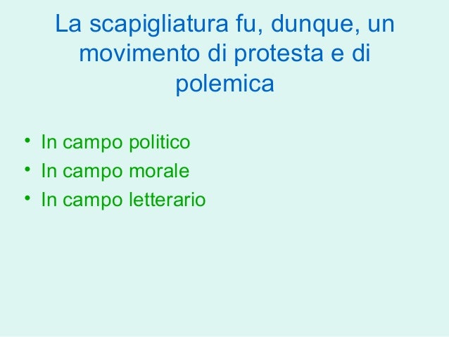 La scapigliatura milanese