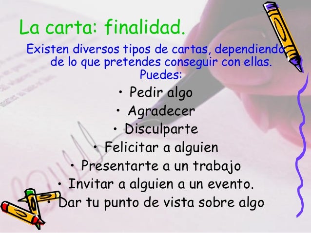 Ppt Las cartas