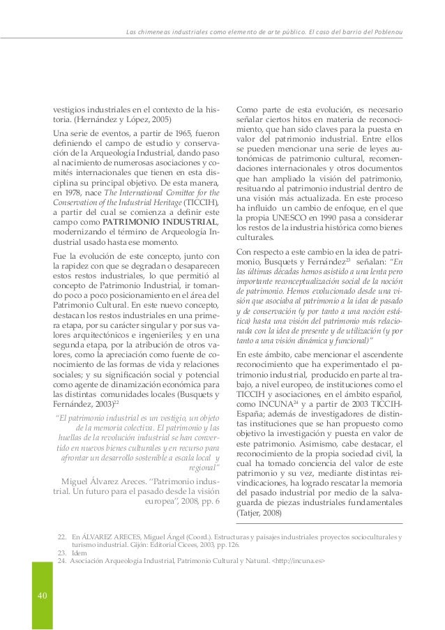 Las chimeneas industriales como elemento de arte publico