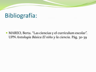 Evaluación de conocimientos y logrosAprendizaje científicoConocimientos