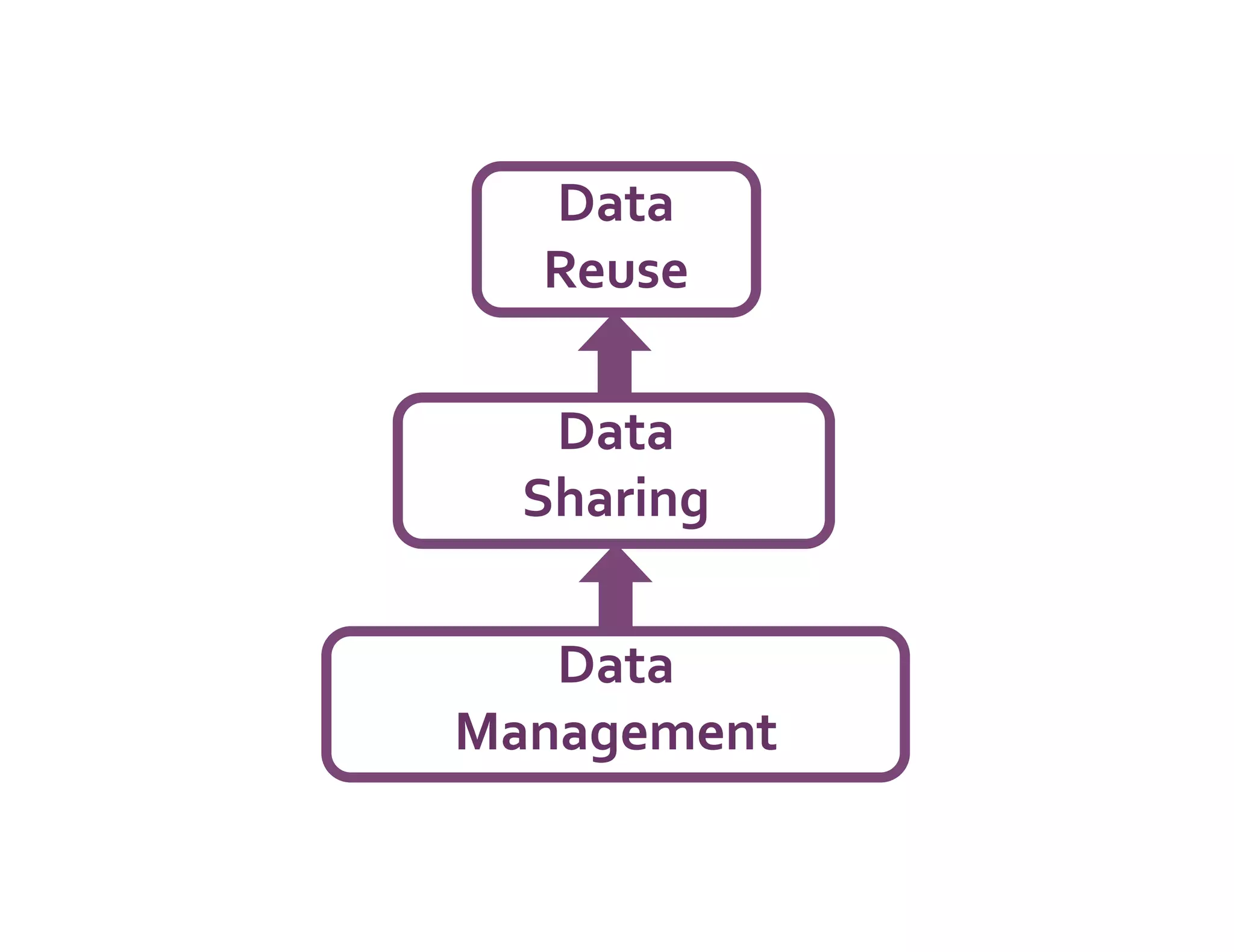 Data	
  
   Reuse	
  

   Data	
  
  Sharing	
  

   Data	
  
Management	
  
 