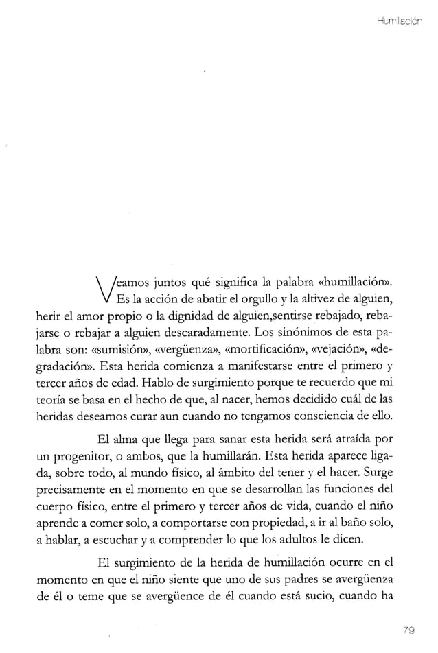 Las cinco heridas del alma que impiden ser uno mismo PDF Las cinco heridas del alma que impiden ser uno mismo PDF