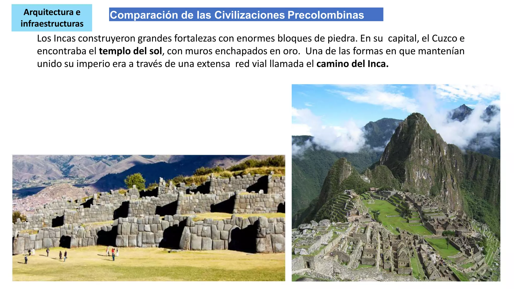 Las Civilizaciones Precolombinas: aztecas, incas y mayas | PPTX