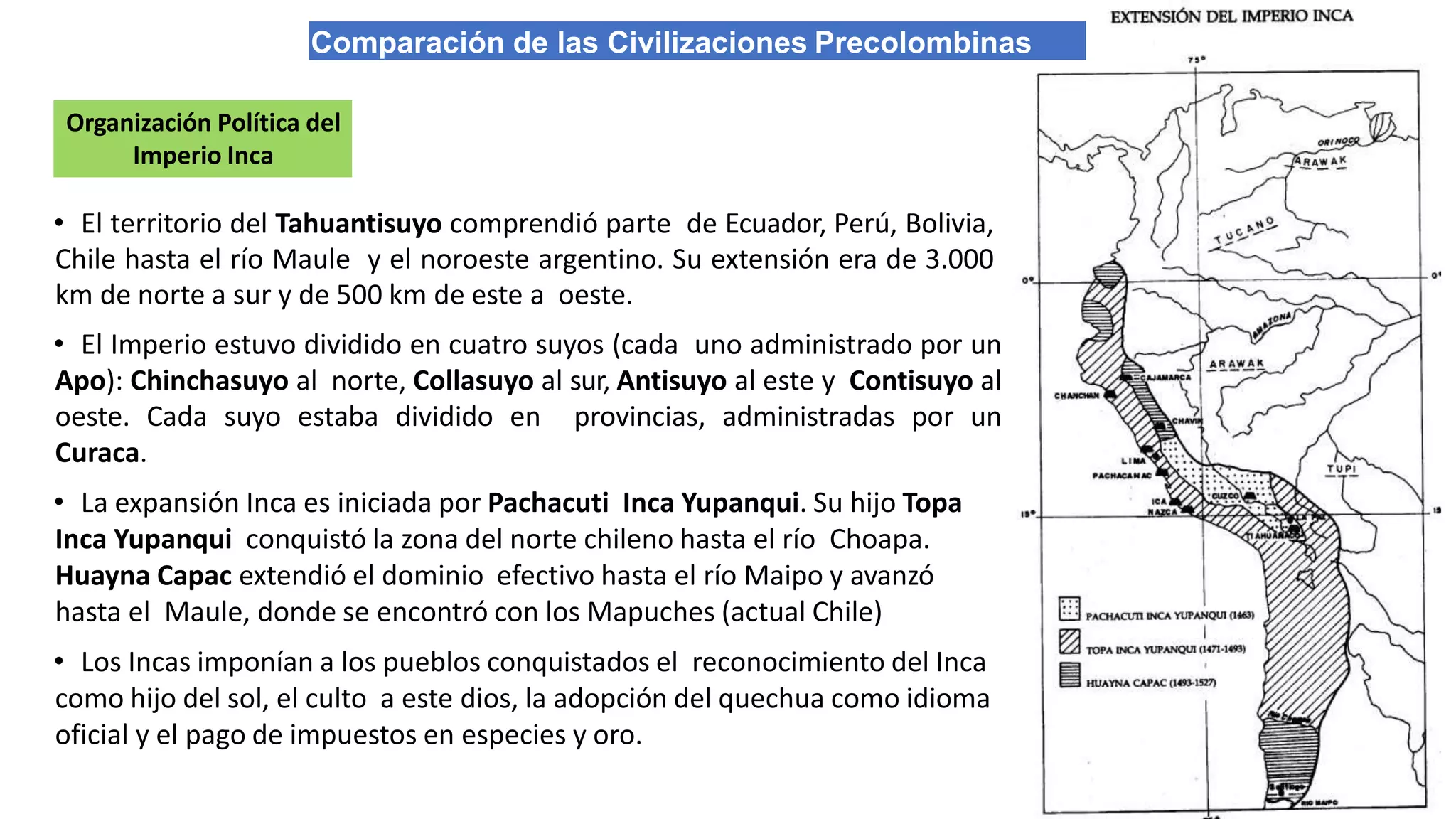 Las Civilizaciones Precolombinas: aztecas, incas y mayas | PPTX