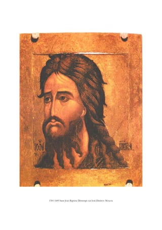 1501 1600 Saint Jean Baptiste Détrempe sur bois Dmitrov Moscou
 