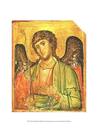 1201 1250 Archange Gabriel Constantinople monastere de Sainte Catherine
 