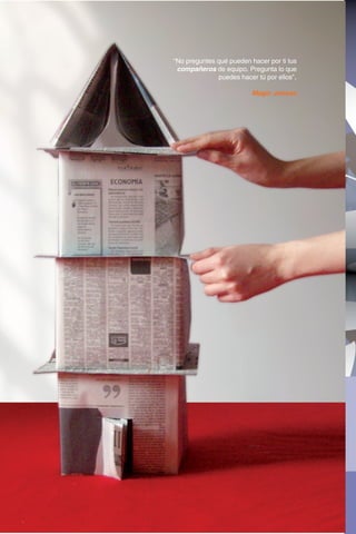 “No preguntes qué pueden hacer por ti tus
                          compañeros de equipo. Pregunta lo que
                                       puedes hacer tú por ellos”.

                                                   Magic Jonson




BILIDAD SOCIAL CREATI-
 NTACIÓN AL SERVICIO
 A APRENDER GESTIÓN
   MANEJO DE CONFLIC-
       22
AJO EN EQUIPO DO-
SONAL SOLUCION DE
S COMUNICACIÓN IDEN-
  DE OPORTUNIDADES DE
 ELABORACIÓN DE PLANES
O RESPONSABILIDAD SO-
TIVIDAD ORIENTACIÓN AL
  APRENDER A APRENDER
MBIENTAL MANEJO DE
 S TRABAJO EN EQUIPO
ERSONAL SOLUCION DE
S COMUNICACIÓN IDEN-
  DE OPORTUNIDADES DE
 ELABORACIÓN DE PLANES
O RESPONSABILIDAD SO-
TIVIDAD ORIENTACIÓN AL
   APRENDER A APRENDER
MBIENTAL MANEJO DE
 