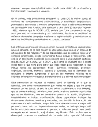 Las competencias y el paradigma de la complejidad | PDF