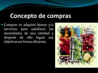 Las compras | PPTX