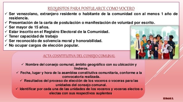 Las comunas y las cooperativas.