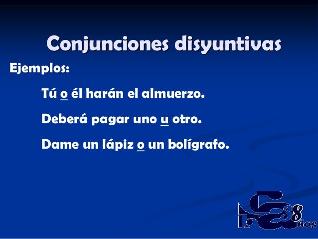 Las conjunciones