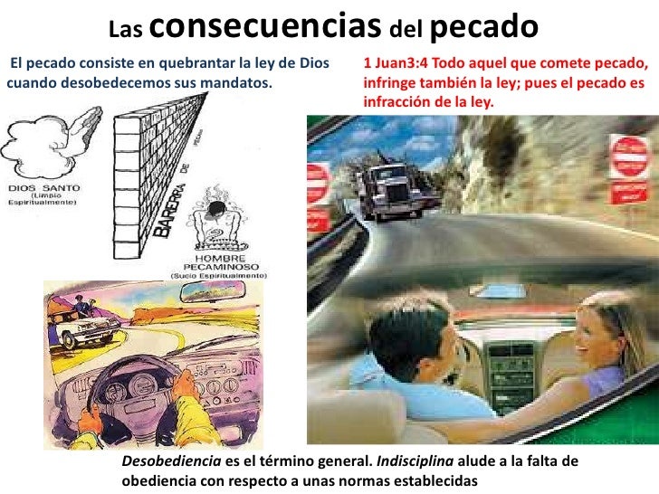 Las Consecuencias Del Pecado
