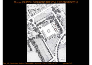 Mostra CASTELLO DI RONCADE (TV), 25/GENNAIO/2010




Tav_30_Planimetria Stato di Fatto dell’Az. Agricola CONTE COLLALTO   gennaio/’10
 