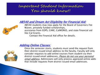 Los Angeles Southwest College Orientation | PPTX