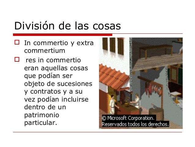 UTPL LAS COSAS EN EL DERECHO ROMANO