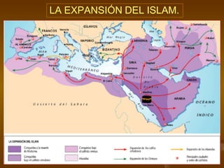LA EXPANSIÓN DEL ISLAM.
 