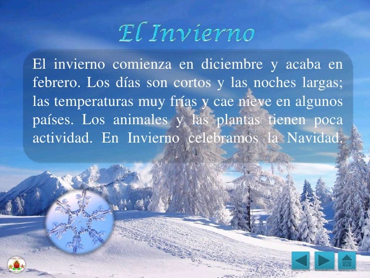 Las cuatro estaciones del año