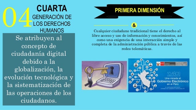Las cuatro generaciones de los derechos humanos y Las cuatro generaciones de los derechos humanos y