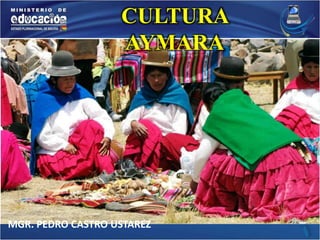 CULTURA 
AYMARA 
MGR. PEDRO CASTRO USTAREZ 
 