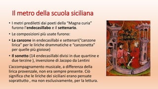 La scuola siciliana | PPTX