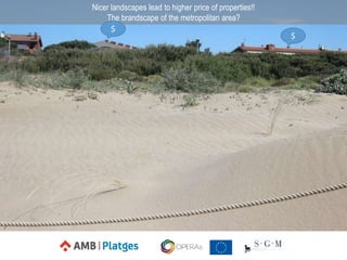 Nicer landscapes lead to higher price of properties!!
The brandscape of the metropolitan area?
$
$
 