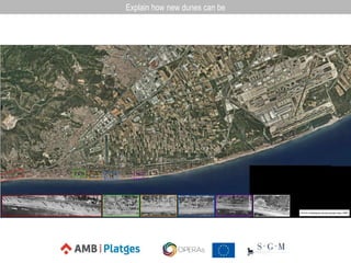 Explain how new dunes can be
 