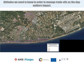 Attitudes we need to know in order to manage trade-offs as the dog-
walkers impact.
 