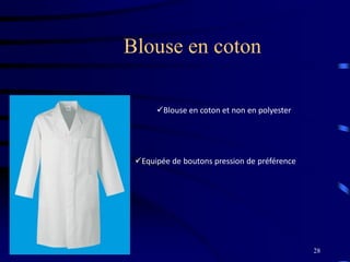 28
Blouse en coton
Blouse en coton et non en polyester
Equipée de boutons pression de préférence
 