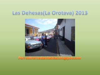 Las dehesas(la orotava) 2013