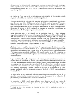 Marcela Molina sobre el Derecho del Vino y las Denominaciones de Origen