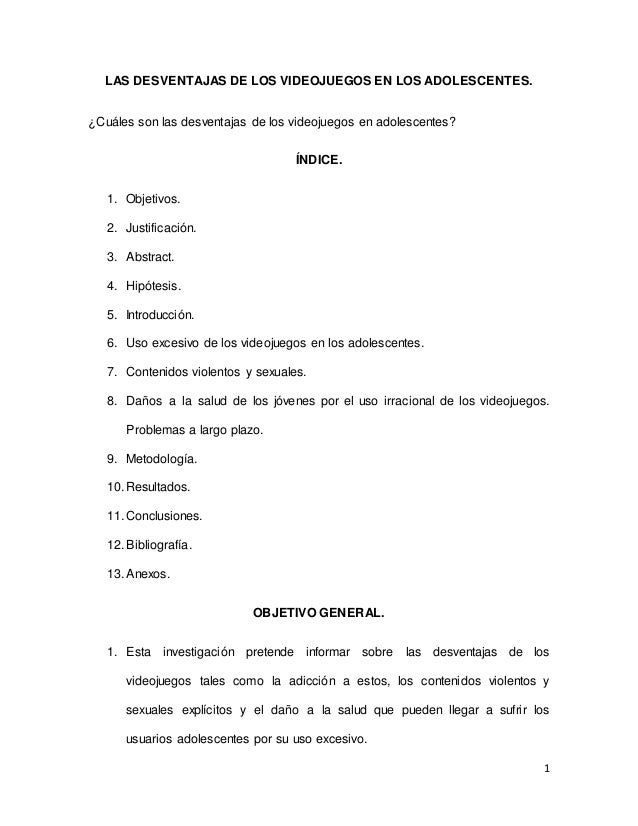preguntas de investigacion ventajas y desventajas las desventajas de los videojuegos en adolescentes preguntas de investigacion ventajas y desventajas las desventajas de los videojuegos en adolescentes