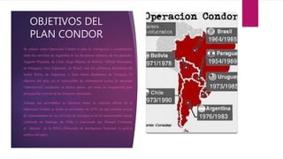 Las dictaduras en america latina y el plan condor | PPTX