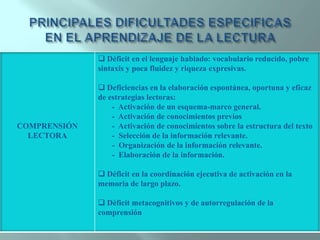 Acceso al significado.De Comprensión:Analizador sintáctico.