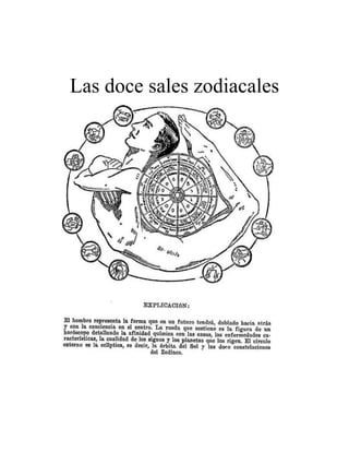 Las doce sales zodiacales
 
