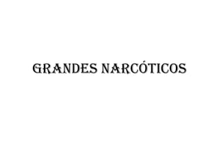 Grandes Narcóticos
 