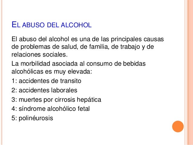 Los preparados para el alcoholismo