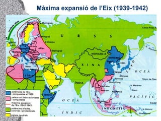 Màxima expansió de l’Eix (1939-1942) 
