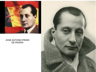 JOSÉ ANTONIO PRIMO
DE RIVERA
 