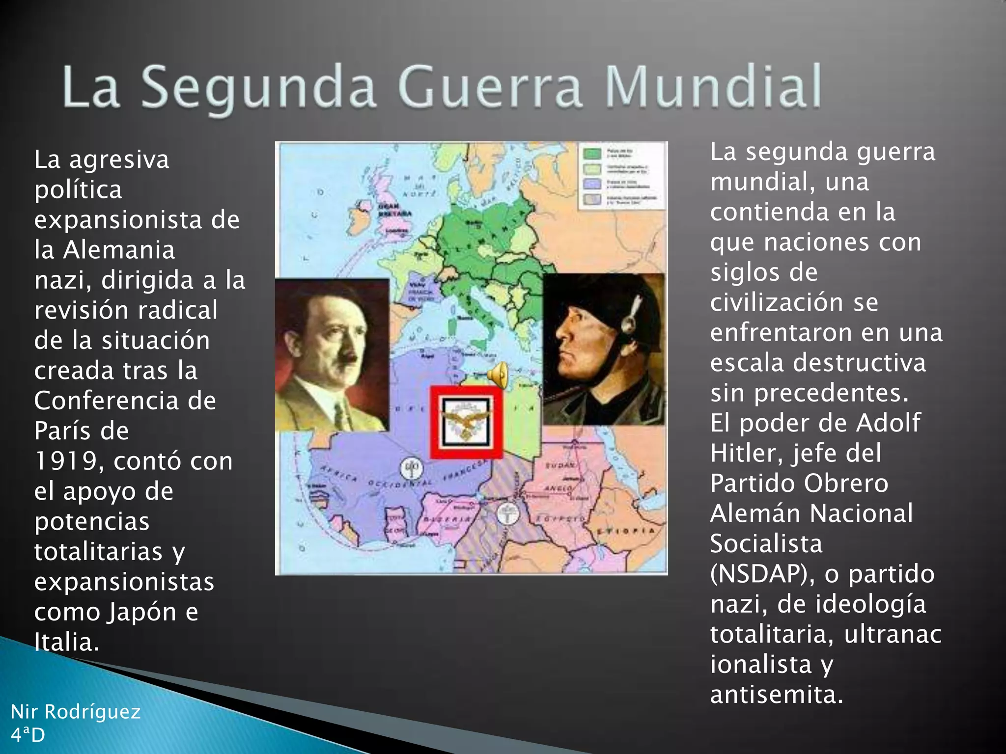 La Segunda Guerra Mundial | PPT