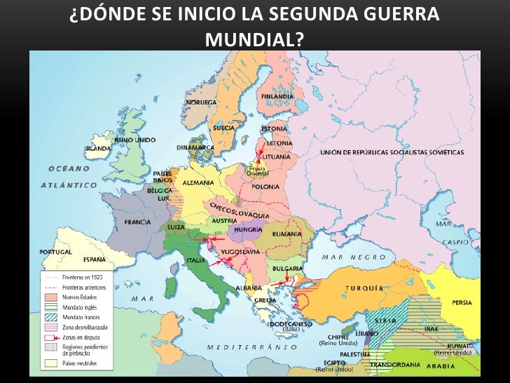 La segunda guerra mundial