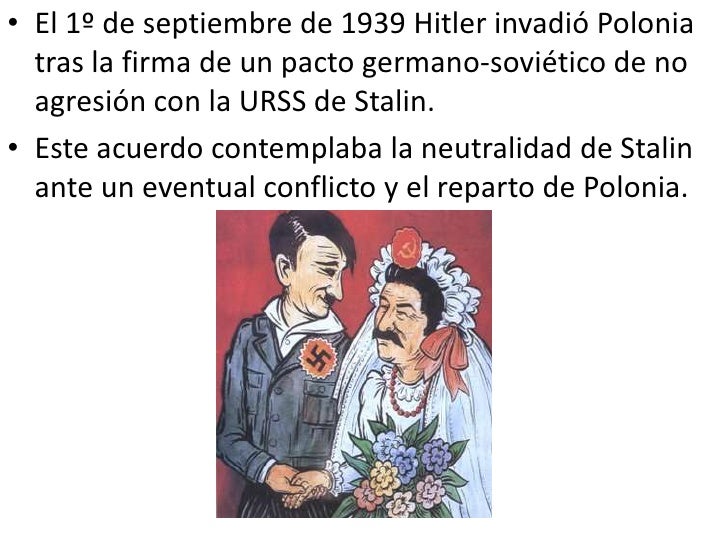 â€¢ Ante la invasiÃ³n de Polonia por parte del III Reich  Francia e Inglaterra declararon la guerra a  Alemania.â€¢ Comenzaba l...