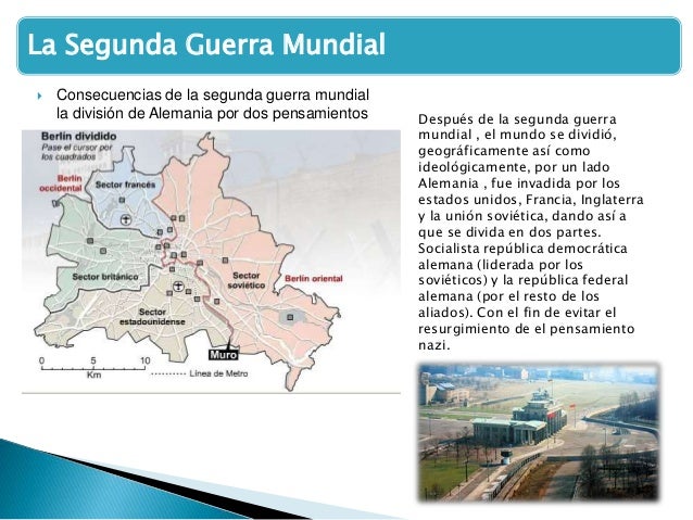 La segunda guerra mundial