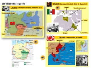Los pasos hacia la guerra
 