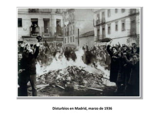 Disturbios en Madrid, marzo de 1936
 