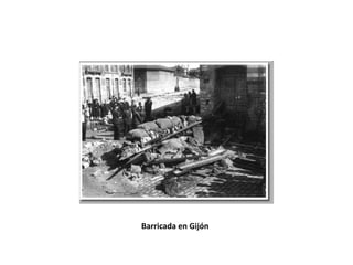 Barricada en Gijón
 