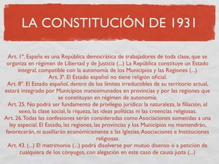 La Segunda Republica