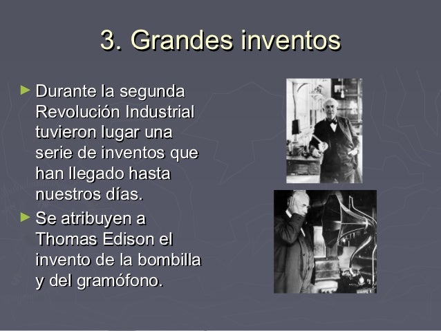 La segunda revolución industrial