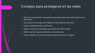 La seguridad en las redes sociales valeria barrero | PPTX
